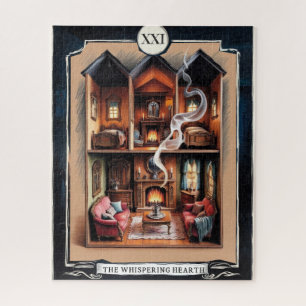 XXI Whispering Hearth - Warm Lies, Tarot Legpuzzel