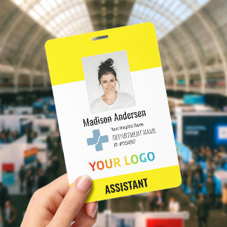 XXL gepersonaliseerde logo en foto-id voor ziekenh Badge