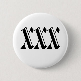 XXX RONDE BUTTON 5,7 CM