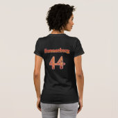 XXX - T-shirt évalué de bowling (Dos entier)