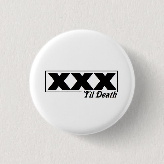 XXX tot Button bij overlijden (Voorkant)