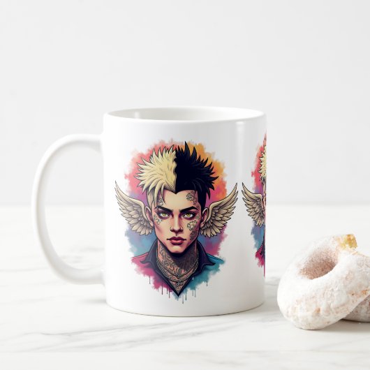 XXXTentacion Koffiemok (Met donut)