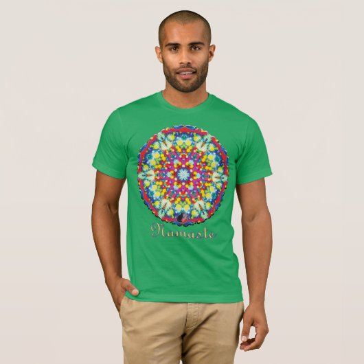 Xycon Namaste Kaleidoscope T-shirt (Voorkant volledig)