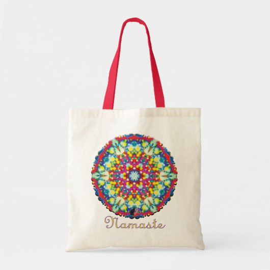 Xycon Namaste Kaleidoscope Tote Bag (Voorkant)