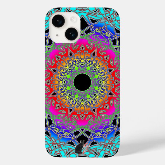 Xylographic Spectra Glyph Hoesje-Mate iPhone Case (Achterkant)