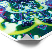 Xyloid Kinetic Collage Kaleidoscope Poster (Coin)