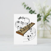 Xylophone Briefkaart (Staand voorkant)