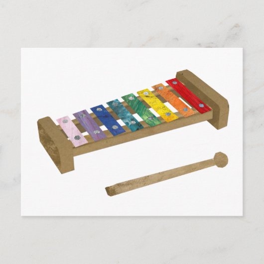 Xylophone Briefkaart (Voorkant)