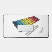 Xylophone cartoon illustratie bureaumat (Keyboard & Muis)