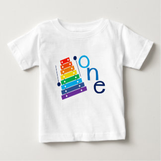 Xylophone eerste verjaardag shirt