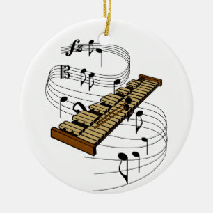 Xylophone Keramisch Ornament
