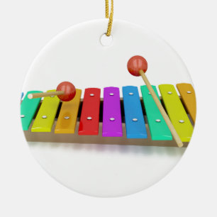 Xylophone Keramisch Ornament