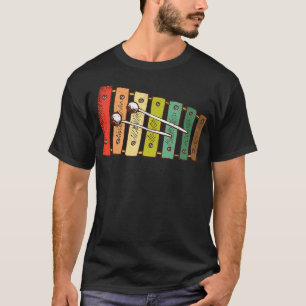 Xylophone kleurrijk voor muziekdocent Xylophone T-shirt