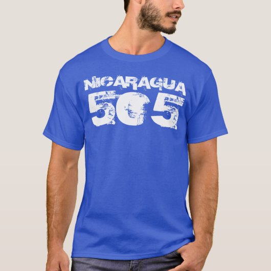XZZX t-shirt Nicaragua (Voorkant)