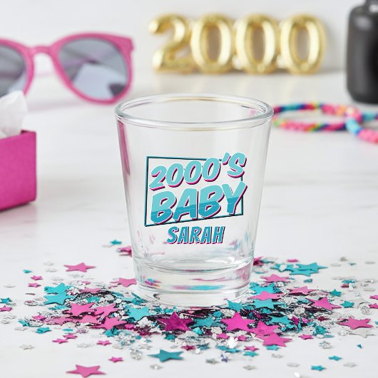 Y2K 2000's Baby Nostalgic Throwback Shot Glass Shot Glas