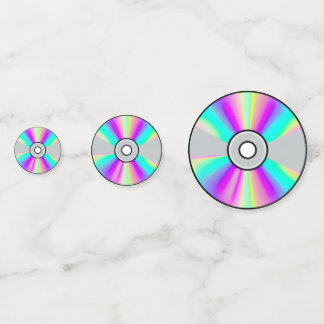 Y2K 90er / 2000er Party CD-Confetti Confetti