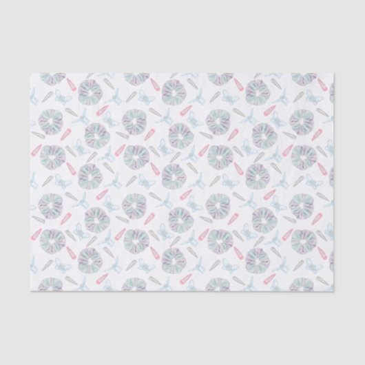 Y2K-Accessoires voor haar — Whitepaper Tissuepapier (Voorkant)