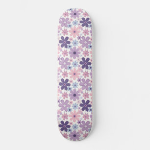 Y2K-bloempatroon Skateboard
