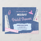 Y2k esthetische bruids douche uitnodiging (Voorkant / Achterkant)