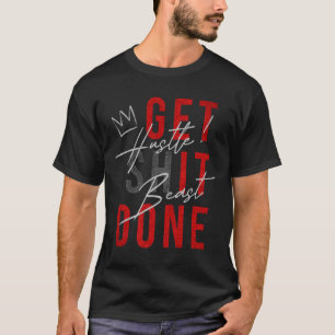 Y2k fitness citaat mode gym training Discipline T-shirt