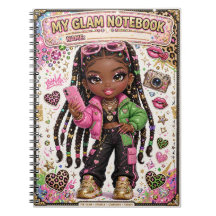 Y2K Glam Doll Notitieboek voor Tiener Meisjes