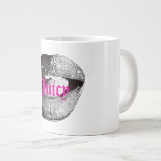 Y2K Glossy Lips Mug – Retro Bratz-Inspired  Extra Grote Beker (Voorkant rechts)