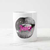 Y2K Glossy Lips Mug – Retro Bratz-Inspired  Extra Grote Beker (Voorkant)
