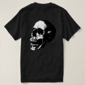 Y2k Halftone Skull Tee T-shirt (Design achterkant)