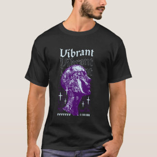 Y2K Levendig - Krachtige Stedelijke Graffiti Esthe T-shirt