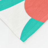 Y2K Levendig Wildflower Bold Retro Spring Design Fleece Deken (Hoek)