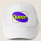 Y2K Queer Pride Trucker Pet (Voorkant)