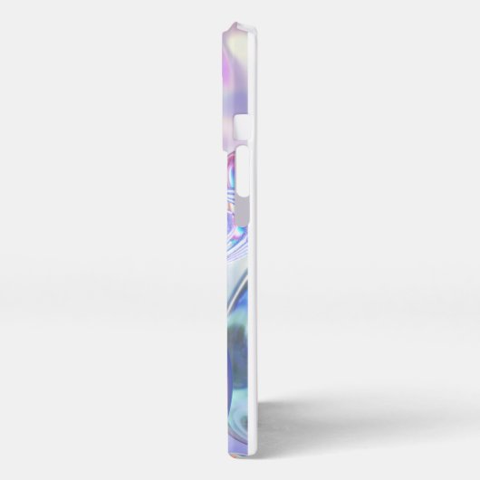 Y2K regenboog hologram stijl uniek voor iPhone iPhone Hoesje (Linkerkant)
