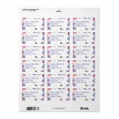 Y2K Roze Paarse 2000s Retro Tech Geek Liefde Bruil Etiket (Full Sheet)