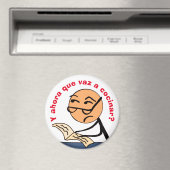 y ahora que vaz a cocinLarge, 3 pouces Magnet circ (In Situ (Lave-vaisselle))