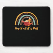 Y’all It’s Fall Y’all Funny Quote Muismat (Voorkant)