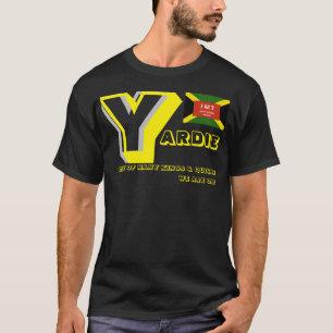 Y ARDIE. Basic donker T-shirt