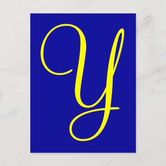 Y BRIEFKAART (Voorkant)