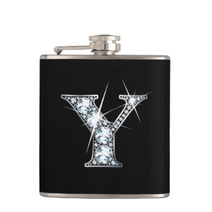 Y "Diamond Bling"-fles Heupfles