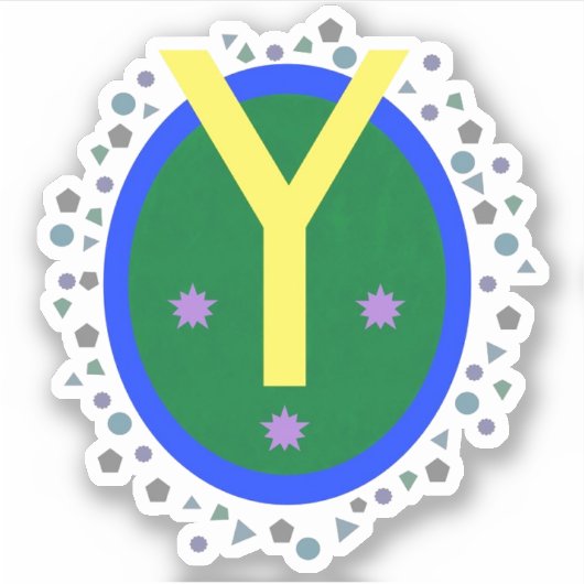 Y Foundation sticker (Voorkant)