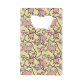 Y Hilarisch patroon Chinees Vietnamese varkensjaar Kredietkaart Flessenopener (Voorkant)