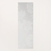 Y Instructor White en Silver Mandala OM-symbool Yogamat (Achterkant)