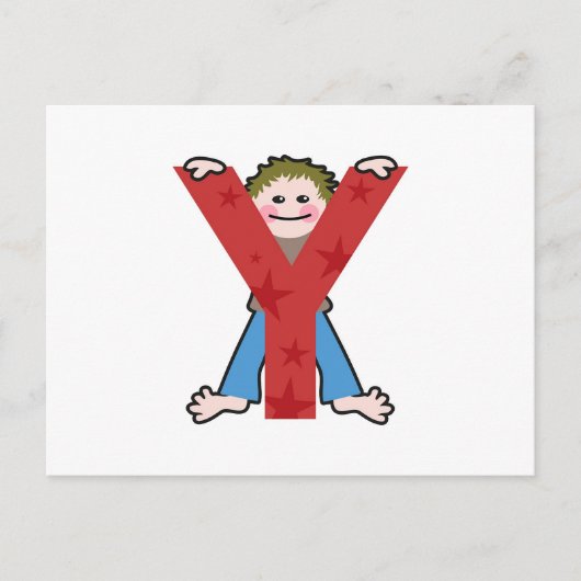 Y is voor... briefkaart (Voorkant)