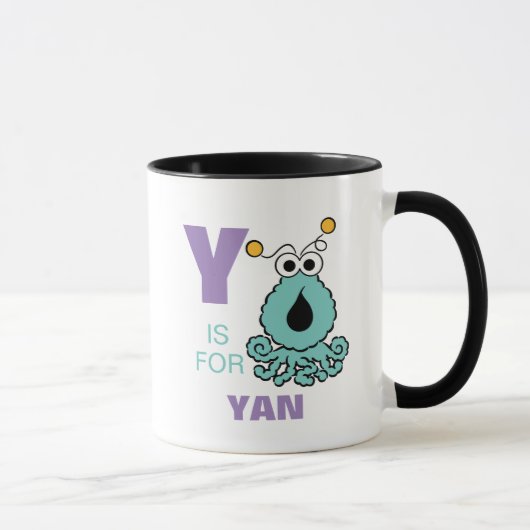 Y is voor Yip-Yips | Jouw namen toevoegen Mok (Rechts)