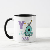 Y is voor Yip-Yips | Jouw namen toevoegen Mok (Links)