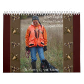 Y-Knot English Cocker Spaniel Calendar Kalender (Hoes)