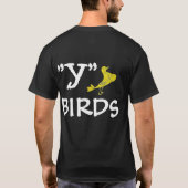 "Y" Shirt voor vogels Achteraf gedrukt (Achterkant)