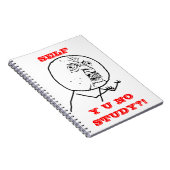 Y U AUCUNE étude - carnet (Côté Droit)