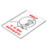 Y U AUCUNE étude - carnet (Côté gauche)