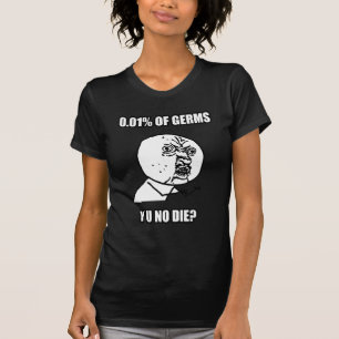 Y U NO Guy Meme T-shirt