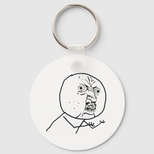 Y U NO SLEUTELHANGER (Voorkant)
